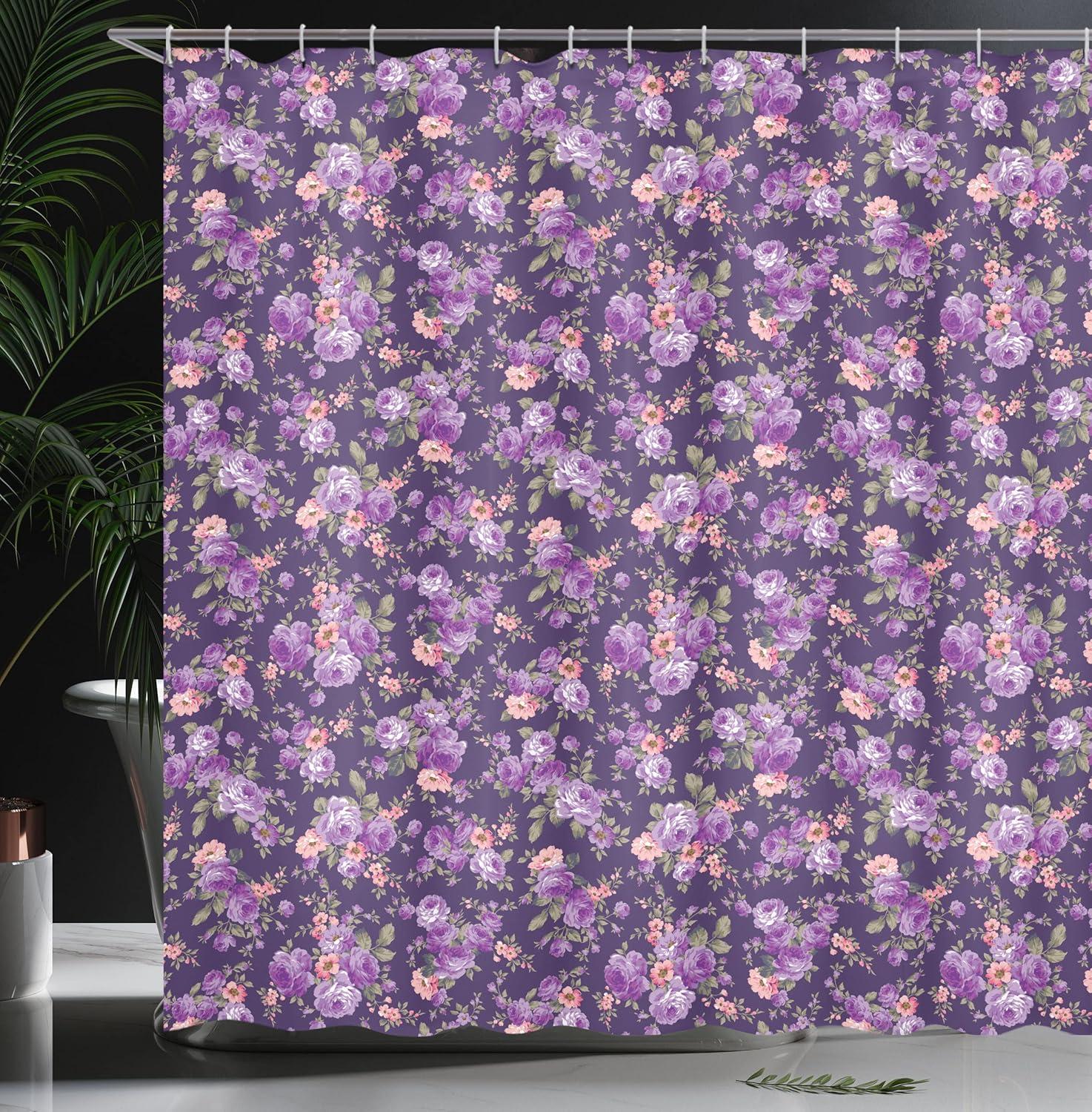 imageAmbesonne Sports Shower Curtain Cartoon Soccer Balls Showing Various Expressions Bored Laughing Happy Smiley Cloth Fabric Bathroom Decor Set with Hooks 69 W x 75 L White BlackPurple Peach