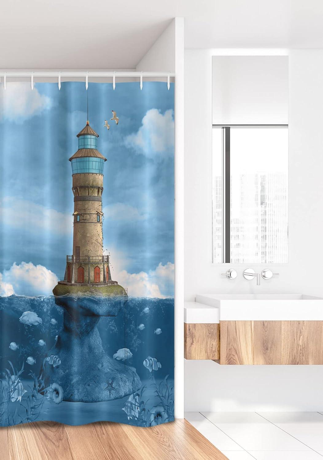 imageAmbesonne Sports Shower Curtain Cartoon Soccer Balls Showing Various Expressions Bored Laughing Happy Smiley Cloth Fabric Bathroom Decor Set with Hooks 69 W x 75 L White BlackBrown Aqua