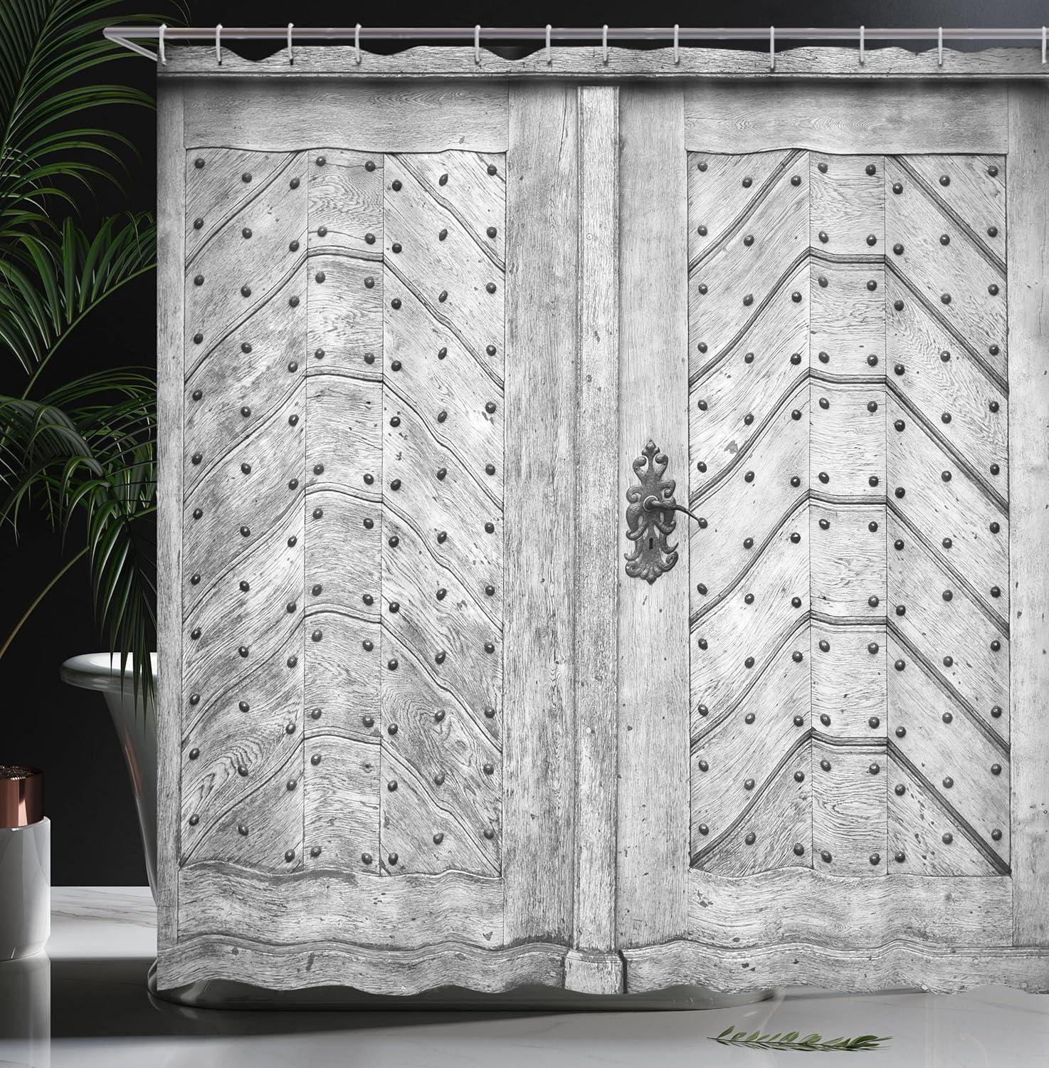 imageAmbesonne Sports Shower Curtain Cartoon Soccer Balls Showing Various Expressions Bored Laughing Happy Smiley Cloth Fabric Bathroom Decor Set with Hooks 69 W x 75 L White BlackDimgrey