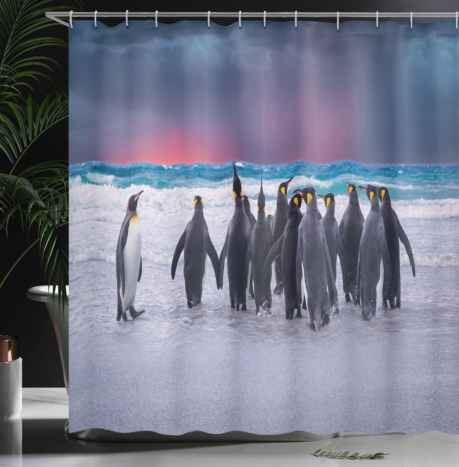 imageAmbesonne Sports Shower Curtain Cartoon Soccer Balls Showing Various Expressions Bored Laughing Happy Smiley Cloth Fabric Bathroom Decor Set with Hooks 69 W x 75 L White BlackBlue Pearl