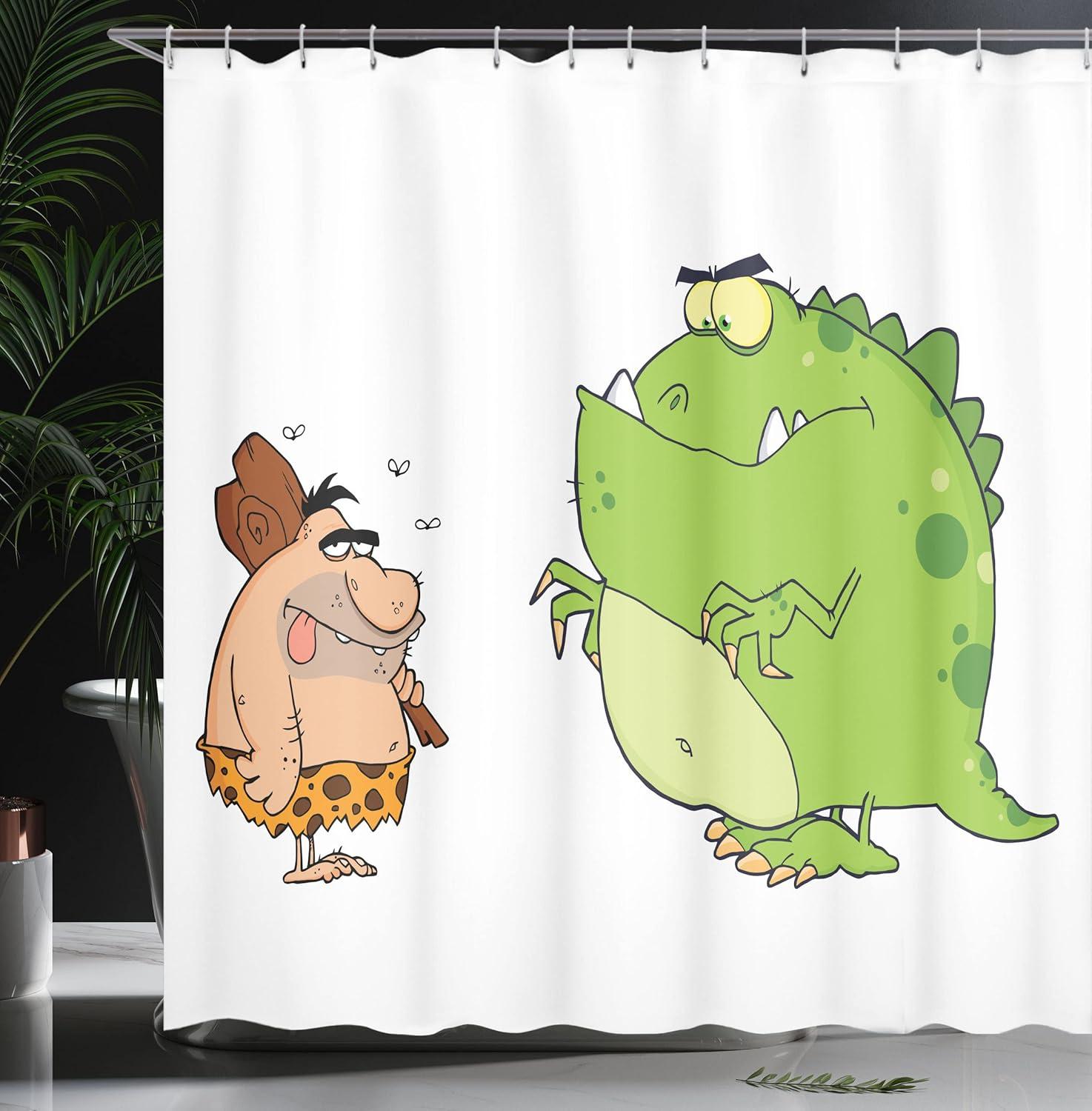 imageAmbesonne Sports Shower Curtain Cartoon Soccer Balls Showing Various Expressions Bored Laughing Happy Smiley Cloth Fabric Bathroom Decor Set with Hooks 69 W x 75 L White BlackMulti 31