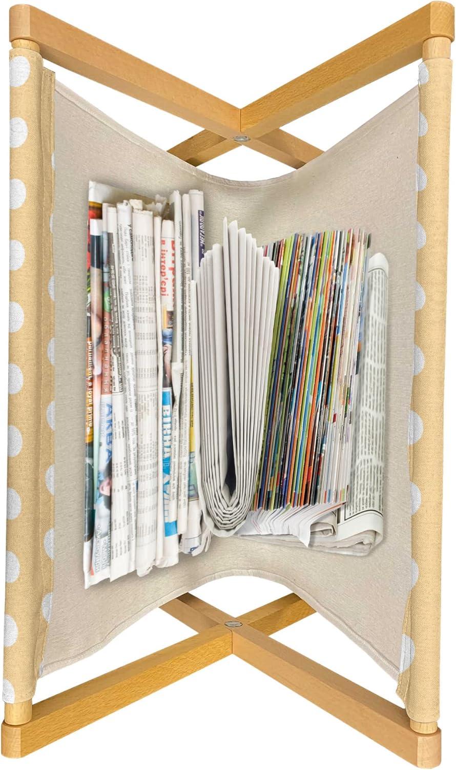imageAmbesonne Spring Magazine and Book Holder Blossoms Forms Heart Shapes Valentines Day Orderly Repeated Illustration Floor Rack Decor for Interior of Home amp Office 22 x 19 White Pale FuchsiaOrange White