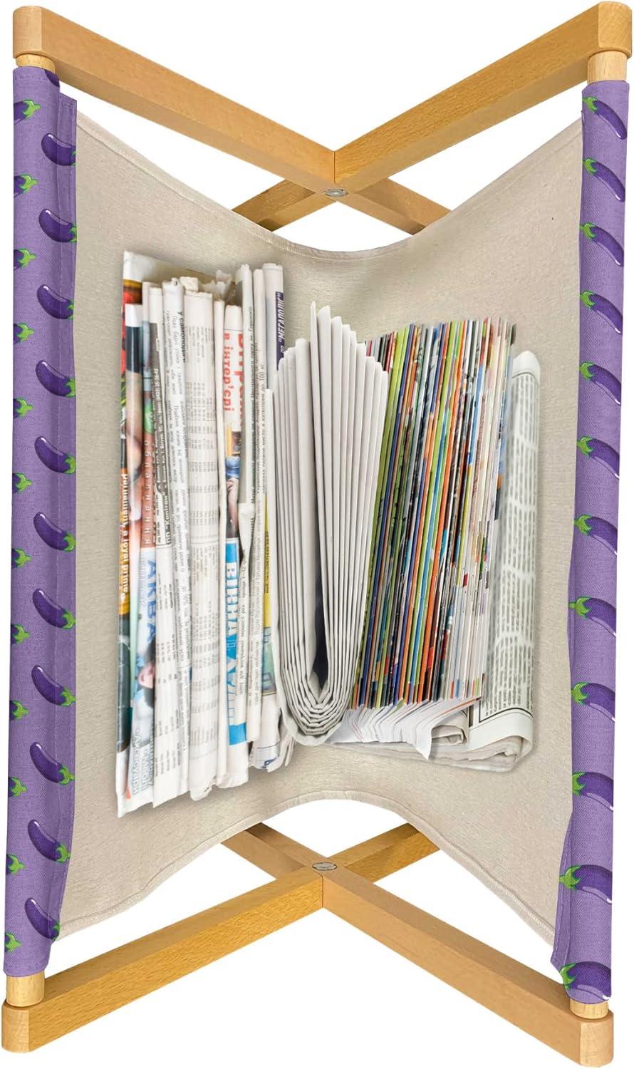 imageAmbesonne Teal Magazine and Book Holder Kittens Pink Hearts Animal Design with Valentines Inspirations Floor Rack Decor for Interior of Home amp Office 22 x 19 Teal Pink Dark BluePurple Violet