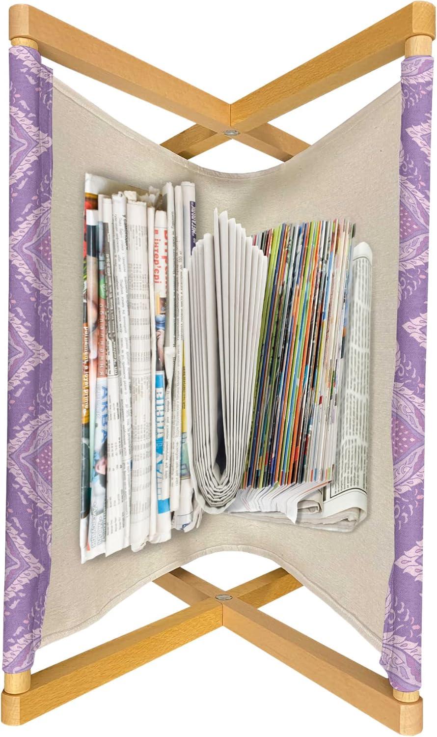 imageAmbesonne Valentines Day Magazine and Book Holder Romantic Love Theme of Vibrant Hearts in Circle Forms Floor Rack Decor for Interior of Home amp Office 22 x 19 Vermilion PinkMauve Pale Mauve