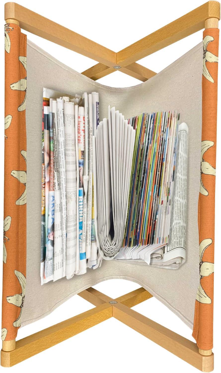 imageAmbesonne Valentines Day Magazine and Book Holder Romantic Pandas Hearts Doodle Love Theme Art Pattern Floor Rack Decor for Interior of Home amp Office 22 x 19 Charcoal Grey Pink and WhiteDark Orange and Cream