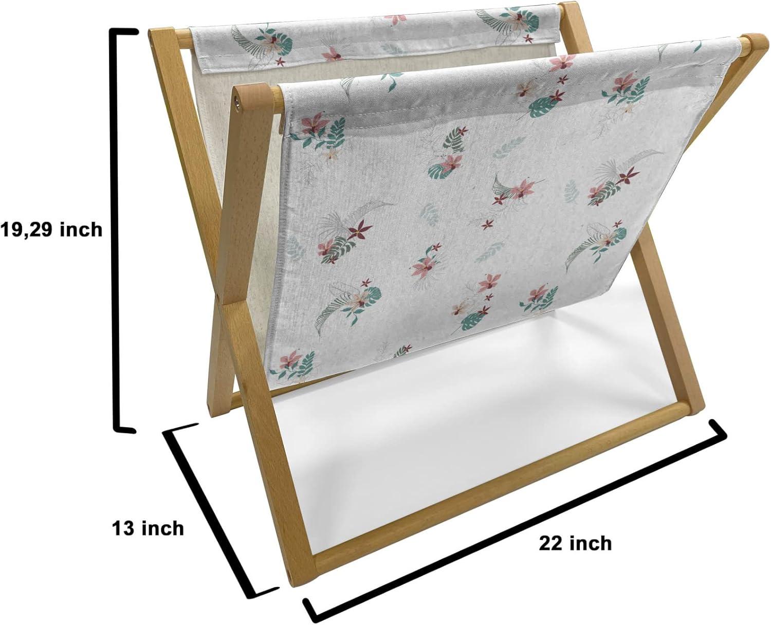 imageAmbesonne Valentines Magazine and Book Holder Arrow and Hearts Simplistic Cutsy Illustration Floor Rack Decor for Interior of Home amp Office 22 x 19 Champagne RubyPale Ruby Dark Sea Green
