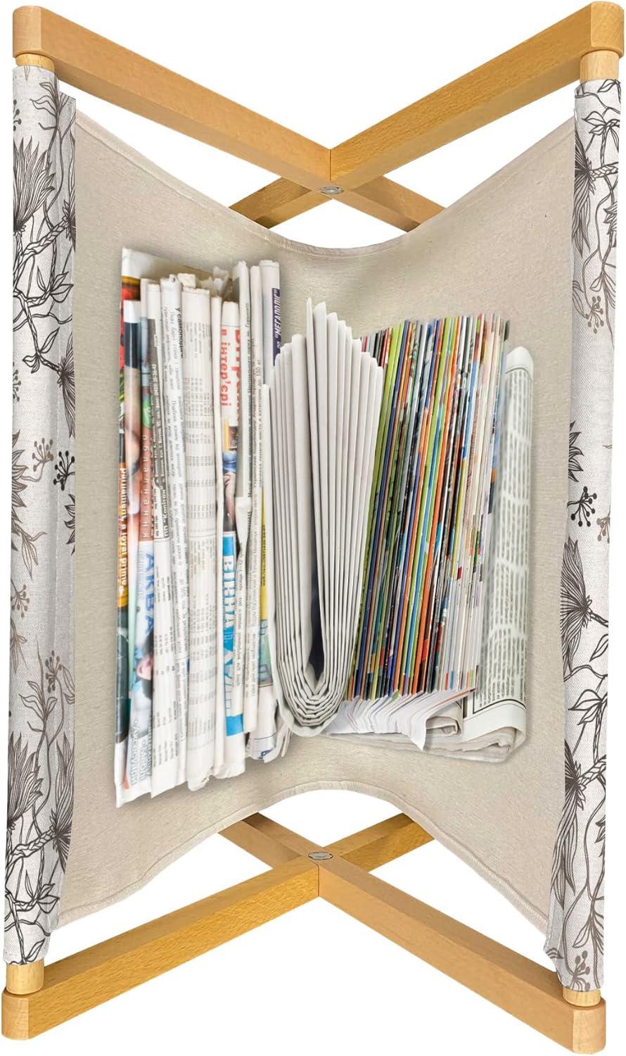 imageAmbesonne Valentines Magazine and Book Holder Doodle Style Abstract Heart Shapes with Love and Affection Theme Floor Rack Decor for Interior of Home amp Office 22 x 19 Beige Dark Coral WhiteEggshell Taupe