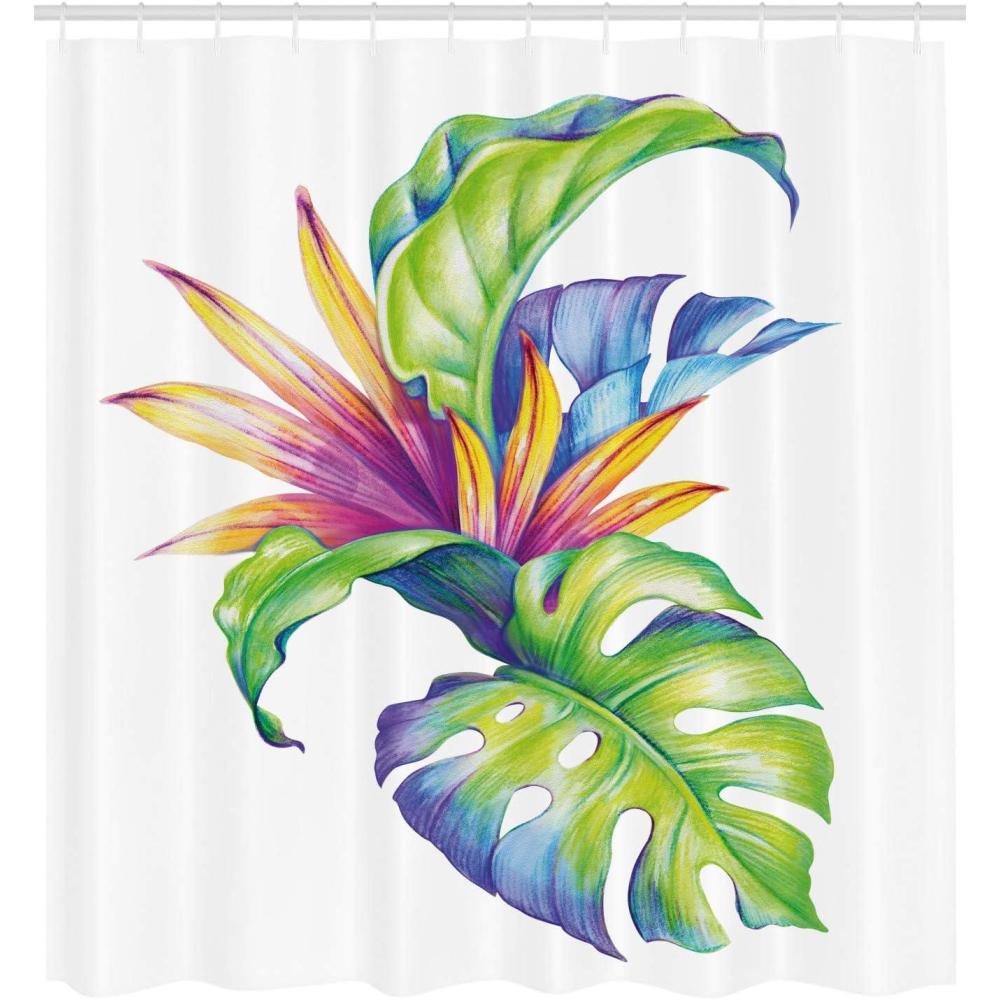 imageAmbesonne Sloth Shower Curtain Funny Cartoon Scenery Animal Turtle Snail on Top of Each Other Slow Down Phrase Cloth Fabric Bathroom Decor Set with Hooks 105 Extra Wide Plum Dark EggshellGreen Purple Blue