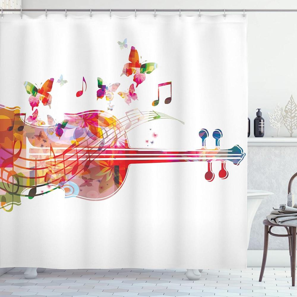 imageAmbesonne Sports Shower Curtain Cartoon Soccer Balls Showing Various Expressions Bored Laughing Happy Smiley Cloth Fabric Bathroom Decor Set with Hooks 69 W x 75 L White BlackTaupe Warm