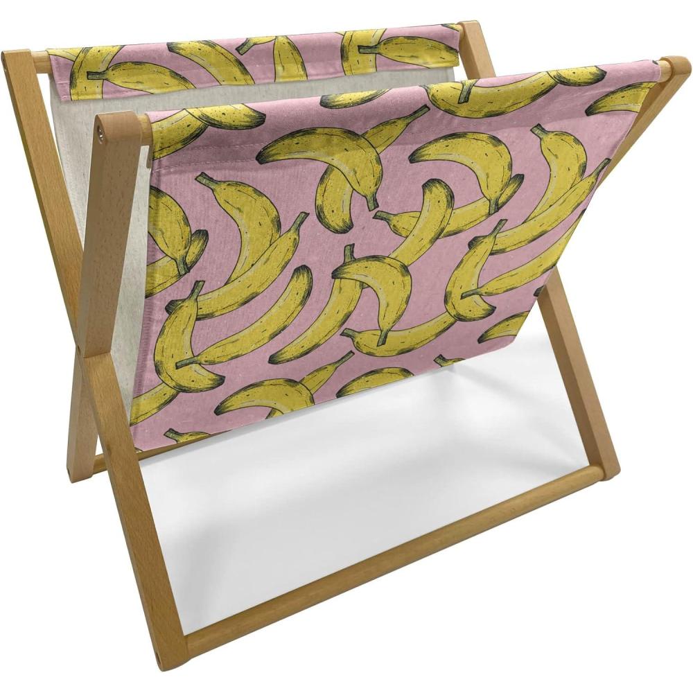 imageAmbesonne Valentines Day Magazine and Book Holder Simple Love Themed Pattern with Big and Little Hearts Floor Rack Decor for Interior of Home amp Office 22 x 19 Fuchsia and Dark PinkRose Mustard