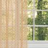 Ambesonne Indie Tulle Curtains with Rod Pocket, Hipster Fashion Themed Pattern Clothing Accessories and Sketchy Art, Sheer Drape for Wedding Party 2 Panels, 108″ x 54″, Seafoam Orange Black(Brown Pale Brown Marigold)