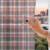 Ambesonne Indie Tulle Curtains with Rod Pocket, Hipster Fashion Themed Pattern Clothing Accessories and Sketchy Art, Sheer Drape for Wedding Party 2 Panels, 108″ x 54″, Seafoam Orange Black(Dark Coral White Brown)