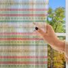 Ambesonne Indie Tulle Curtains with Rod Pocket, Hipster Fashion Themed Pattern Clothing Accessories and Sketchy Art, Sheer Drape for Wedding Party 2 Panels, 108″ x 54″, Seafoam Orange Black(Lime Green Yellow Red)