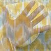 Ambesonne Indie Tulle Curtains with Rod Pocket, Hipster Fashion Themed Pattern Clothing Accessories and Sketchy Art, Sheer Drape for Wedding Party 2 Panels, 108″ x 54″, Seafoam Orange Black(Marigold Pale Blue White)