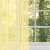 Ambesonne Indie Tulle Curtains with Rod Pocket, Hipster Fashion Themed Pattern Clothing Accessories and Sketchy Art, Sheer Drape for Wedding Party 2 Panels, 108″ x 54″, Seafoam Orange Black(Avocado Green Yellow Earth Yellow)