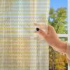 Ambesonne Indie Tulle Curtains with Rod Pocket, Hipster Fashion Themed Pattern Clothing Accessories and Sketchy Art, Sheer Drape for Wedding Party 2 Panels, 108″ x 54″, Seafoam Orange Black(Earth Yellow White)