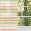 Ambesonne Indie Tulle Curtains with Rod Pocket, Hipster Fashion Themed Pattern Clothing Accessories and Sketchy Art, Sheer Drape for Wedding Party 2 Panels, 108″ x 54″, Seafoam Orange Black(Lime Green Yellow Red)