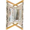 Ambesonne Love Magazine and Book Holder, Pattern Valentine’s Day with Flowers and Butterfly Holiday Love Antiquity Vintage, Floor Rack Decor for Interior of Home & Office, 22″ x 19″, Beige Brown Red(Beige Brown Red)