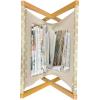 Ambesonne Love Magazine and Book Holder, Pattern Valentine’s Day with Flowers and Butterfly Holiday Love Antiquity Vintage, Floor Rack Decor for Interior of Home & Office, 22″ x 19″, Beige Brown Red(Pale Coffee White)