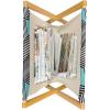 Ambesonne Love Magazine and Book Holder, Various Ornamental Hearts in Pastel Colors Valentine’s Day Themed Design, Floor Rack Decor for Interior of Home & Office, 22″ x 19″, Blush Multicolor(Seafoam Grey)