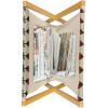 Ambesonne Love Magazine and Book Holder, Various Ornamental Hearts in Pastel Colors Valentine’s Day Themed Design, Floor Rack Decor for Interior of Home & Office, 22″ x 19″, Blush Multicolor(Beige Multicolor)