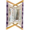 Ambesonne Love Magazine and Book Holder, Various Ornamental Hearts in Pastel Colors Valentine’s Day Themed Design, Floor Rack Decor for Interior of Home & Office, 22″ x 19″, Blush Multicolor(Quartz Mauve)