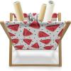 Ambesonne Love Magazine and Book Holder, Various Ornamental Hearts in Pastel Colors Valentine’s Day Themed Design, Floor Rack Decor for Interior of Home & Office, 22″ x 19″, Blush Multicolor(Dark Coral Charcoal Grey)