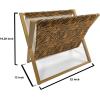 Ambesonne Romantic Magazine and Book Holder, Wild Cats Passion Theme Lovers Valentine’s Rose Petals Arrows Eros, Floor Rack Decor for Interior of Home & Office, 22″ x 19″, Vermilion Pale Grey(Orange and Black)