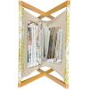 Ambesonne Rose Magazine and Book Holder, Shades of Pink Gentle Seasonal Flora Romance Love Theme Valentine’s Day Inspired Design, Floor Rack Decor for Interior of Home & Office, 22″ x 19″, Pink(Pale Green White)
