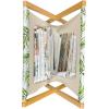 Ambesonne Rose Magazine and Book Holder, Shades of Pink Gentle Seasonal Flora Romance Love Theme Valentine’s Day Inspired Design, Floor Rack Decor for Interior of Home & Office, 22″ x 19″, Pink(Fern Green)