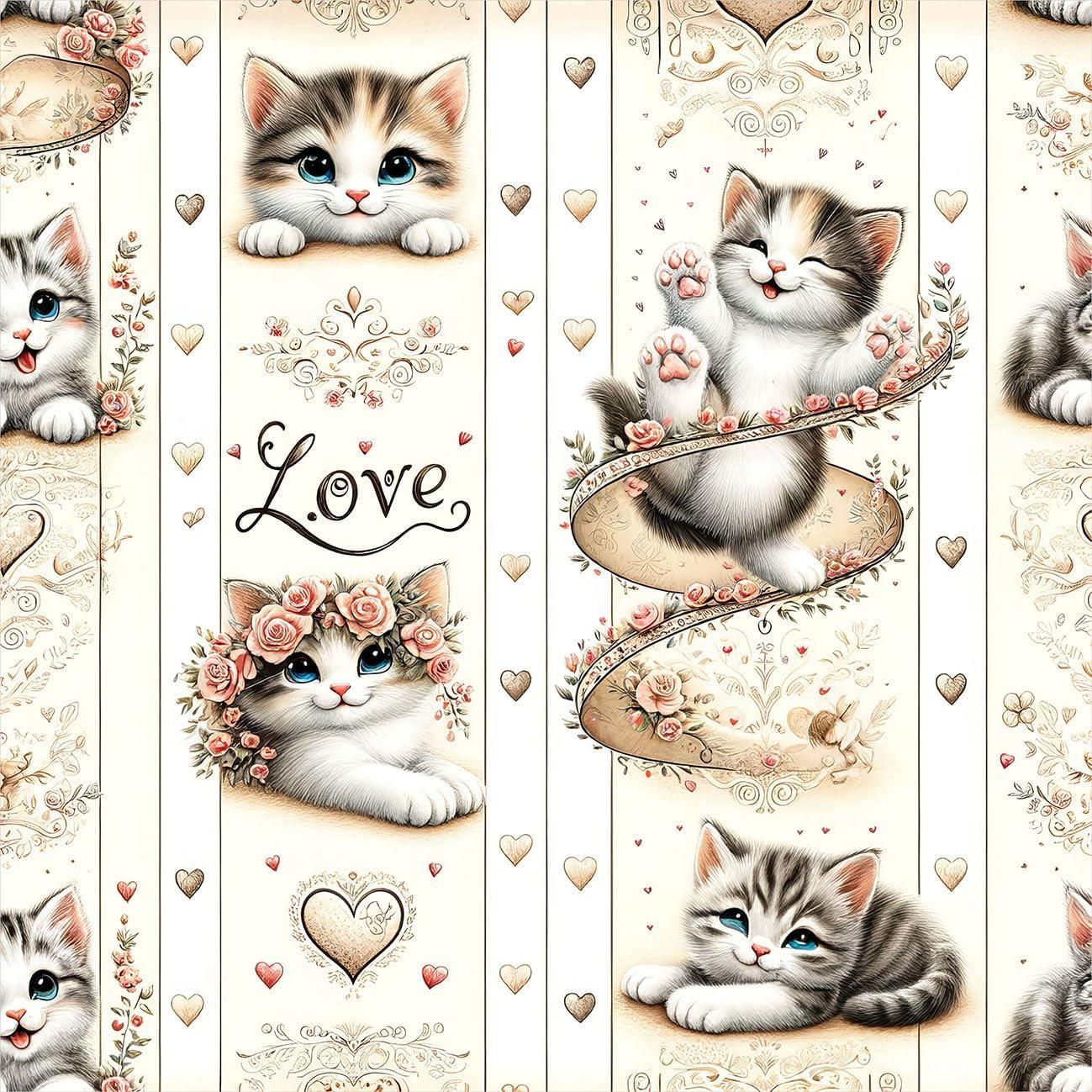 imageAmbesonne Cat Duvet Cover Set Romantic Date Night of Kitties Drinking Milkshake Cozy Night Scene Valentines Decorative 3 Piece Bedding Set with 2 Pillow Shams California King Dark Blue ApricotIvory Pale Brown Grey