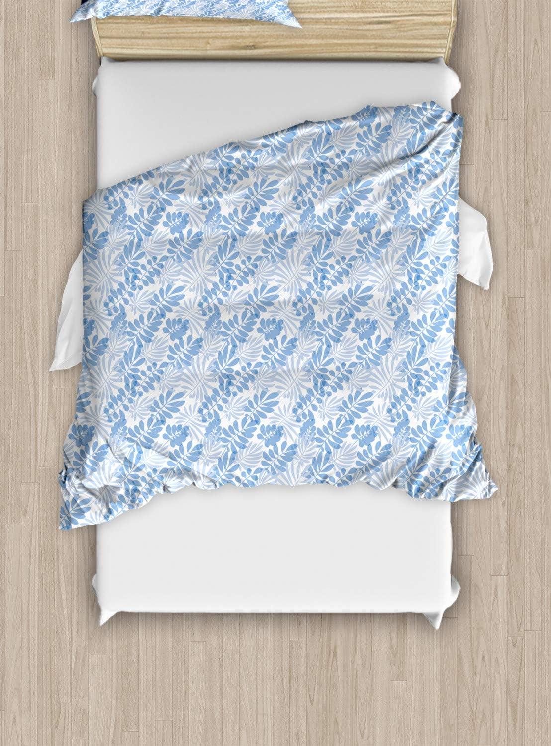 imageAmbesonne Dog Driver Duvet Cover Set Romantic Chihuahua with Balloon Rose Flower Valentines Love Date Celebration Decorative 3 Piece Bedding Set with 2 Pillow Shams King Size Red YellowPale Blue and White