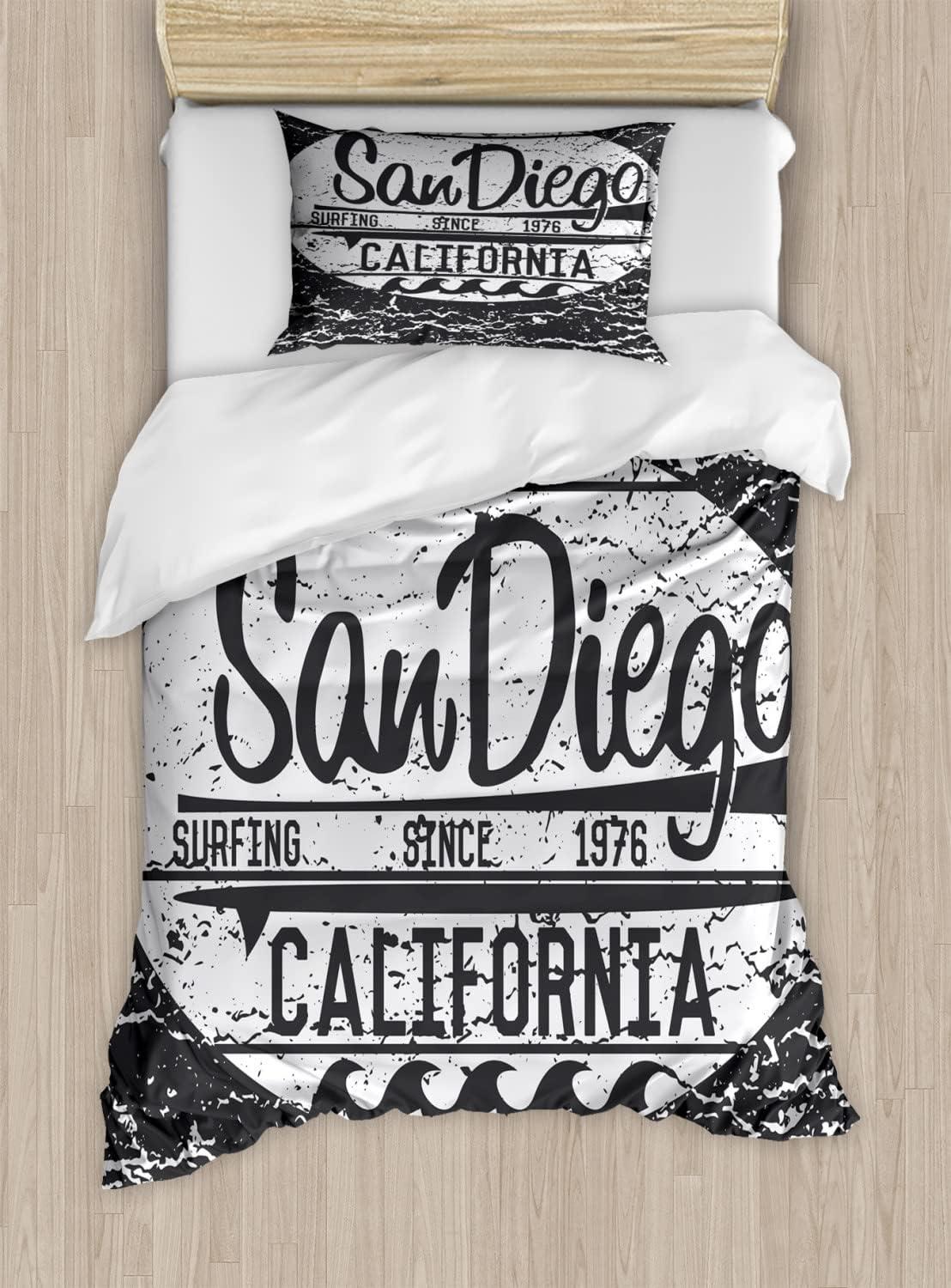imageAmbesonne Dog Driver Duvet Cover Set Romantic Chihuahua with Balloon Rose Flower Valentines Love Date Celebration Decorative 3 Piece Bedding Set with 2 Pillow Shams King Size Red YellowCharcoal Grey Pale Grey