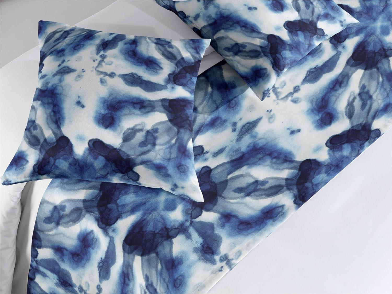 imageAmbesonne Floral Bed Runner Set Valentines Day Theme Grunge Style Repetitive Rose Flowers Abstract Decorative Bedding Scarf and 2 Pillow Shams for Hotels Homes King Pale Fuchsia and SepiaDark Violet Blue and White