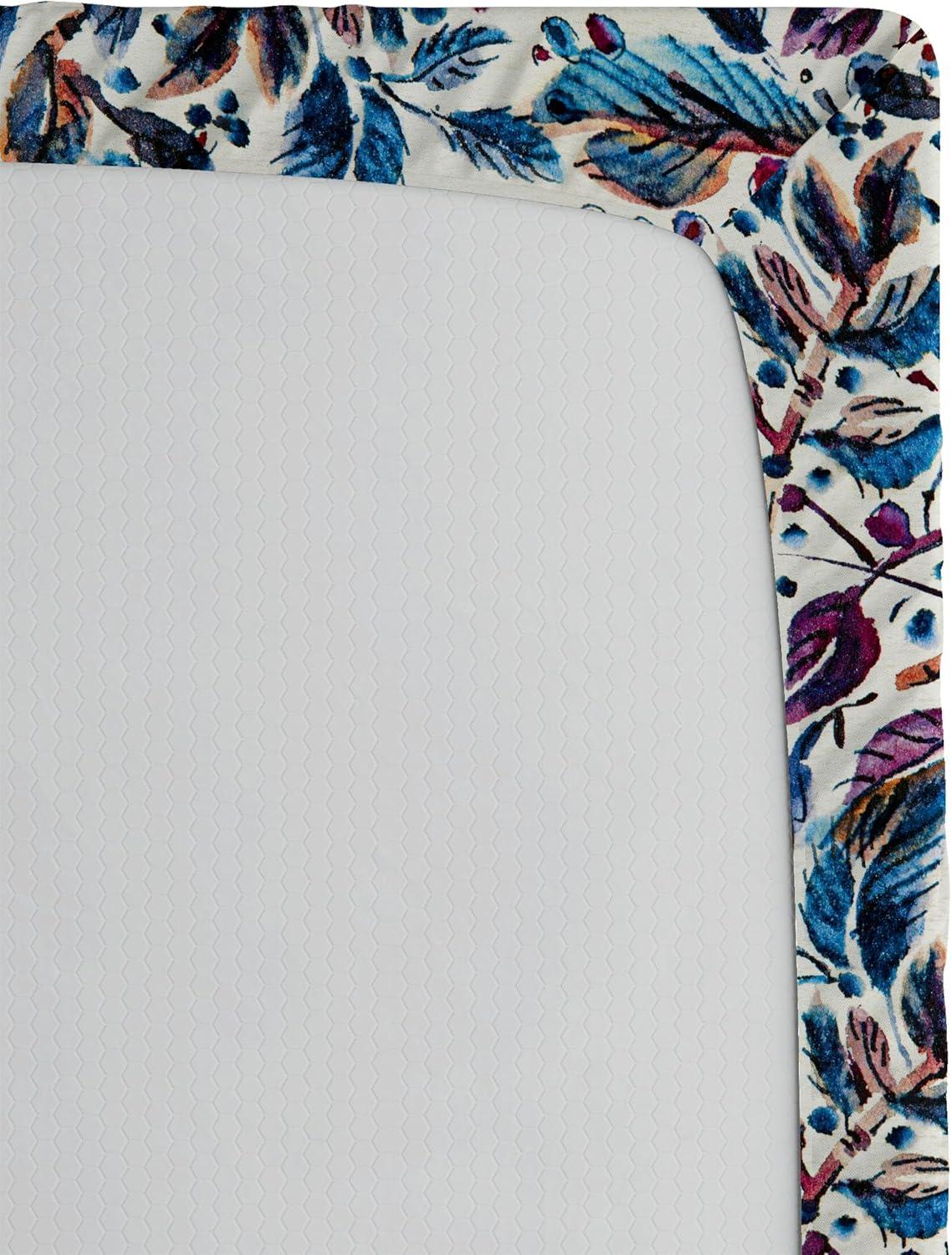 imageAmbesonne Floral Fitted Sheet Valentines Day Theme Grunge Style Repetitive Rose Flowers Abstract Decorative Soft Bedding AllRound Elastic Pocket California King Pale Fuchsia and SepiaMaroon and Dark Blue Grey