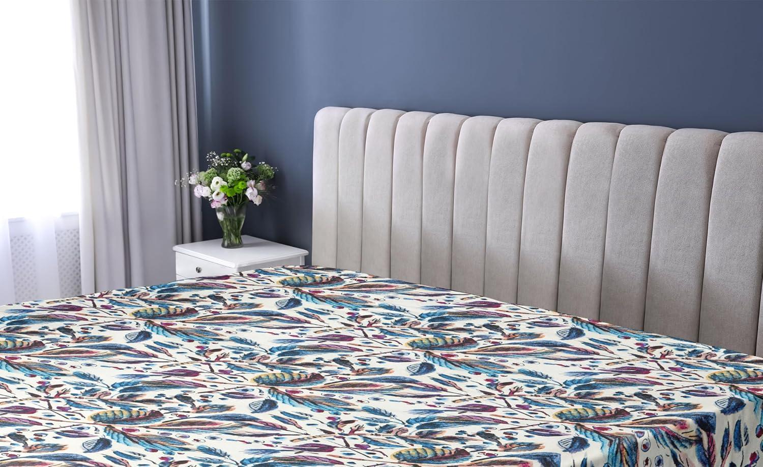 imageAmbesonne Floral Fitted Sheet Valentines Day Theme Grunge Style Repetitive Rose Flowers Abstract Decorative Soft Bedding AllRound Elastic Pocket California King Pale Fuchsia and SepiaMaroon and Dark Blue Grey