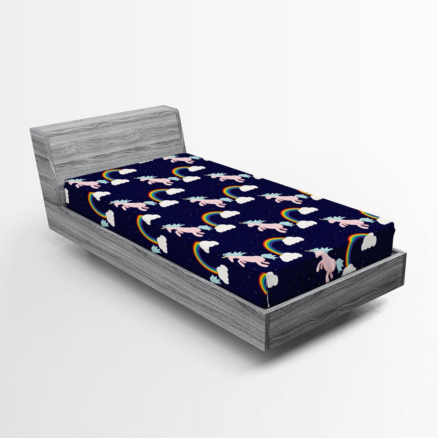 imageAmbesonne Floral Fitted Sheet Valentines Day Theme Grunge Style Repetitive Rose Flowers Abstract Decorative Soft Bedding AllRound Elastic Pocket California King Pale Fuchsia and SepiaNavy Blue and Pale Seafoam