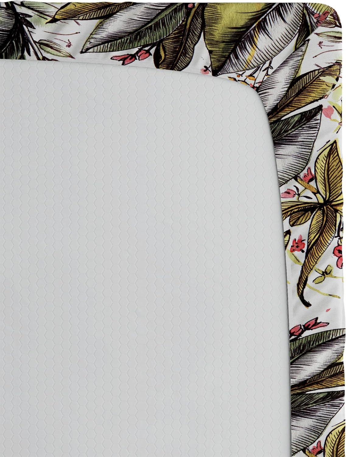 imageAmbesonne Floral Fitted Sheet Valentines Day Theme Grunge Style Repetitive Rose Flowers Abstract Decorative Soft Bedding AllRound Elastic Pocket California King Pale Fuchsia and SepiaPale Coffee and Burnt Sienna