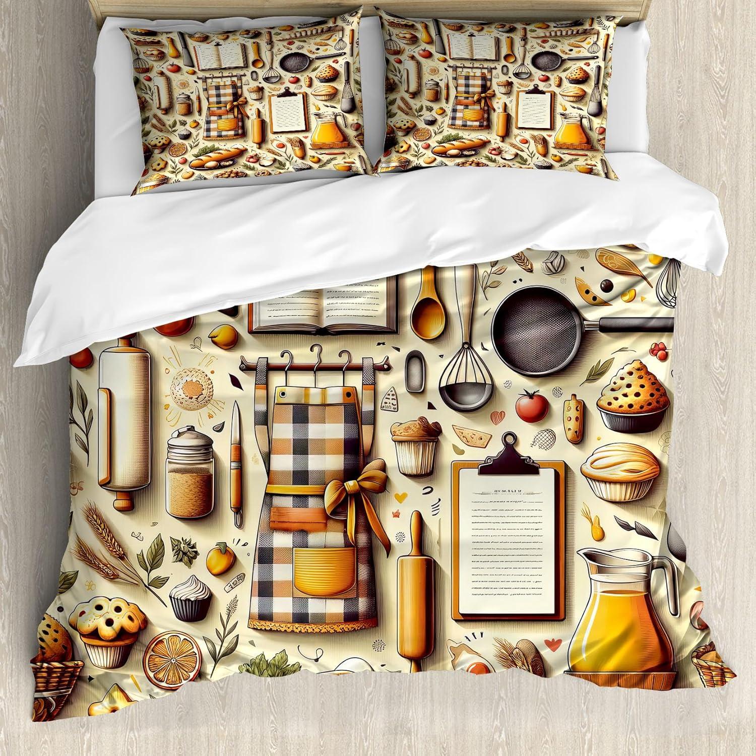 imageAmbesonne Floral Heart Duvet Cover Set Tenderness of Romantic Garden Ivy Branches and Roses Valentines Day Decorative 3 Piece Bedding Set with 2 Pillow Shams Queen Size Laurel Green and PinkCream and Orange