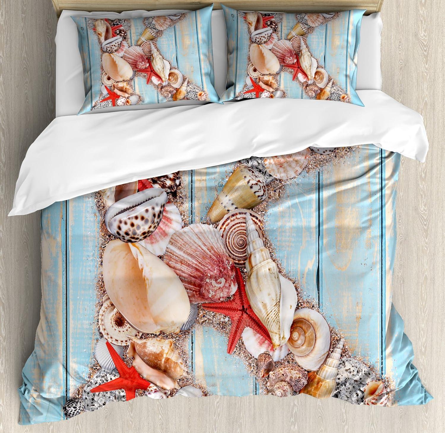 imageAmbesonne Kiss Duvet Cover Set Girl Black Silhouette Blowing Red Hearts Romance Love Valentines Day Theme Decorative 3 Piece Bedding Set with 2 Pillow Shams Queen Size Black White RedDark Coral Pale Blue