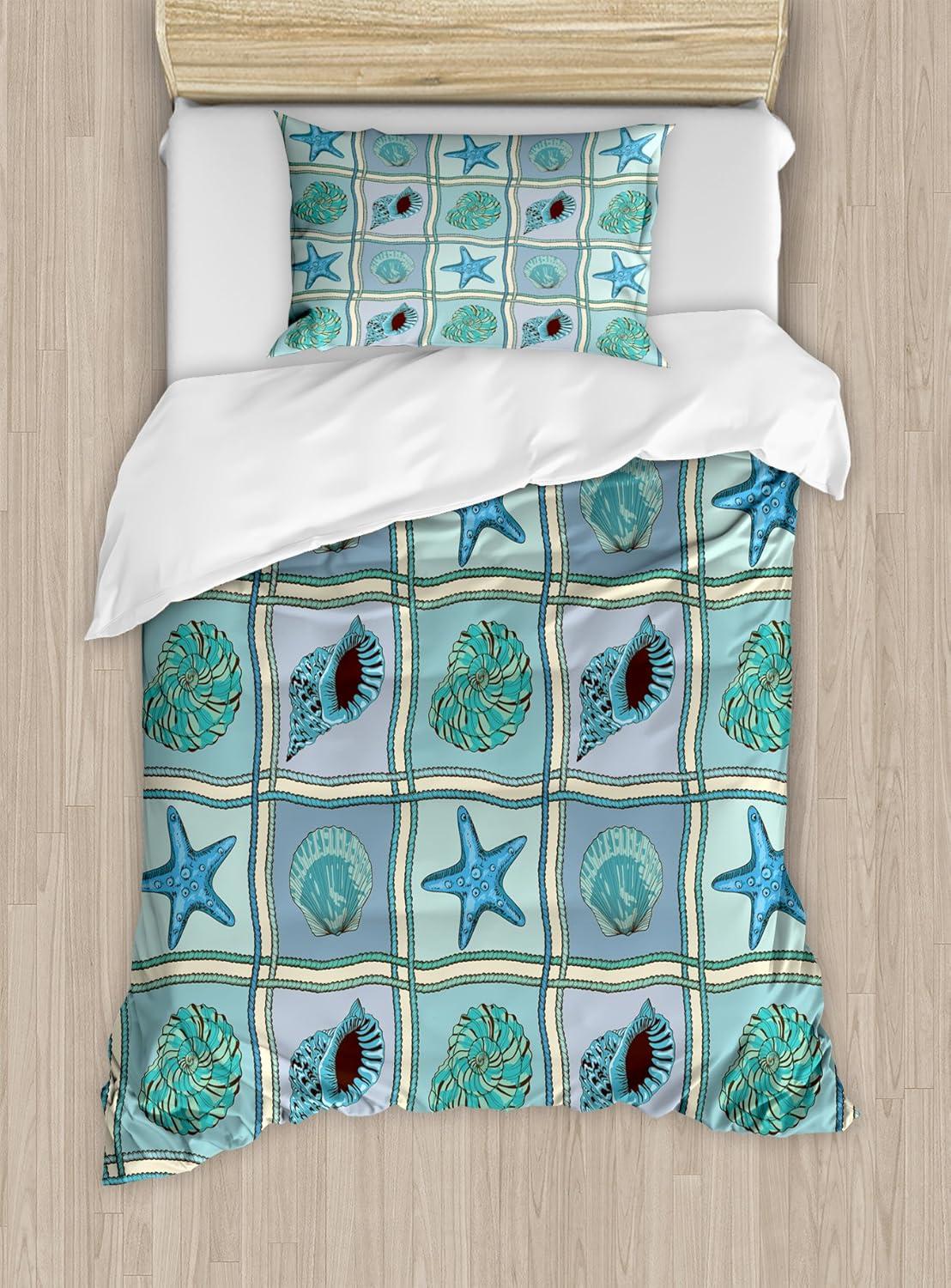 imageAmbesonne Kiss Duvet Cover Set Girl Black Silhouette Blowing Red Hearts Romance Love Valentines Day Theme Decorative 3 Piece Bedding Set with 2 Pillow Shams Queen Size Black White RedSeafoam Multicolor