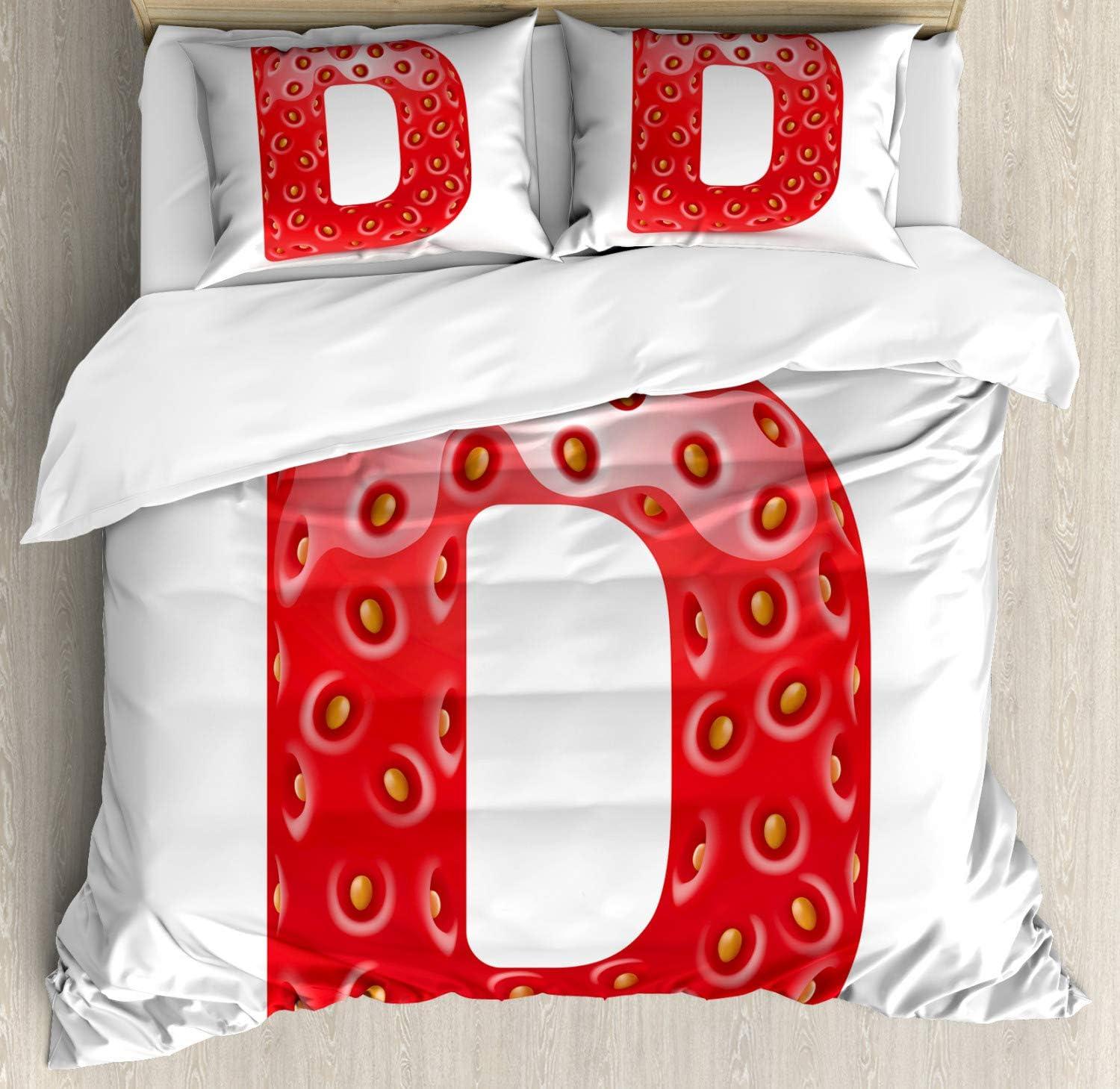 imageAmbesonne Kiss Duvet Cover Set Girl Black Silhouette Blowing Red Hearts Romance Love Valentines Day Theme Decorative 3 Piece Bedding Set with 2 Pillow Shams Queen Size Black White RedVermilion Green Orange