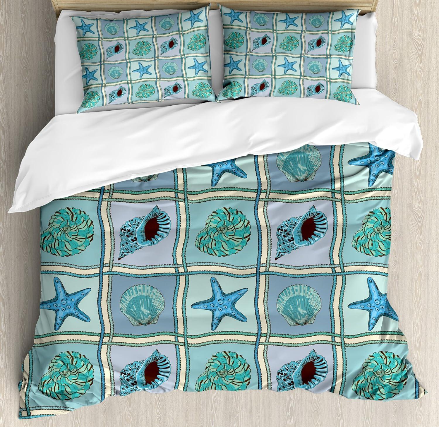 imageAmbesonne Kiss Duvet Cover Set Girl Black Silhouette Blowing Red Hearts Romance Love Valentines Day Theme Decorative 3 Piece Bedding Set with 2 Pillow Shams Queen Size Black White RedSeafoam Multicolor