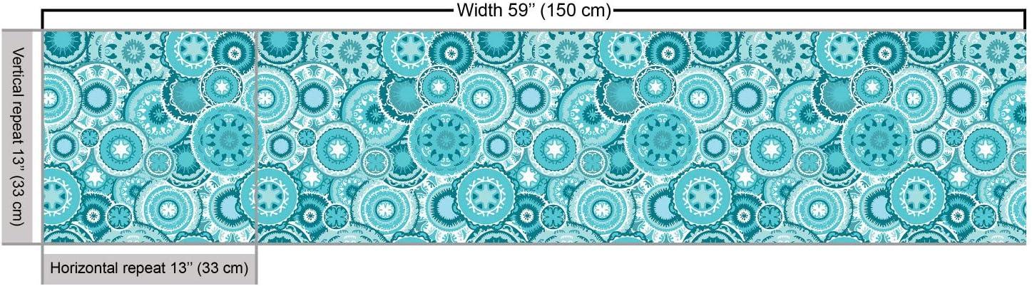 imageAmbesonne Kiss Fabric by The Yard Red Woman Lips Kiss Marks Pattern Romance Feminine Graphic Valentines Day Stretch Knit Fabric for Clothing Sewing and Arts Crafts 1 Yard Vermilion IvoryTurquoise White
