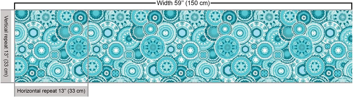 imageAmbesonne Kiss Fabric by The Yard Red Woman Lips Kiss Marks Pattern Romance Feminine Graphic Valentines Day Stretch Knit Fabric for Clothing Sewing and Arts Crafts 1 Yard Vermilion IvoryTurquoise White