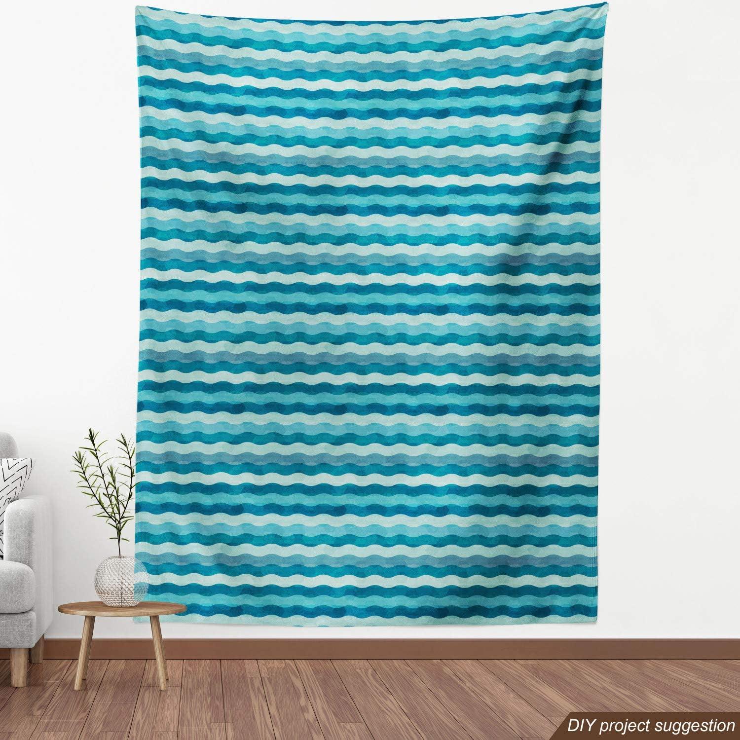 imageAmbesonne Kiss Fabric by The Yard Red Woman Lips Kiss Marks Pattern Romance Feminine Graphic Valentines Day Stretch Knit Fabric for Clothing Sewing and Arts Crafts 1 Yard Vermilion IvoryTurquoise Teal Blue