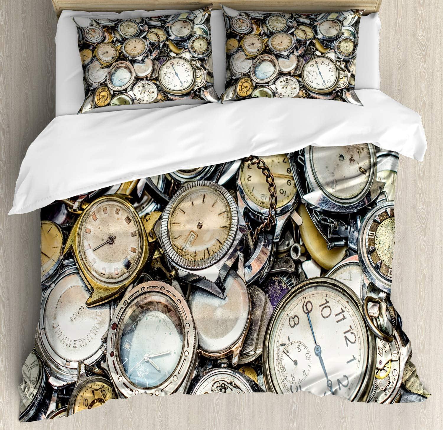 imageAmbesonne Valentines Day Duvet Cover Set Love Tree with Heart Romance Fruits Leaves Forest Couple Art Decorative 3 Piece Bedding Set with 2 Pillow Shams King Size Vermilion BlackGrey Beige