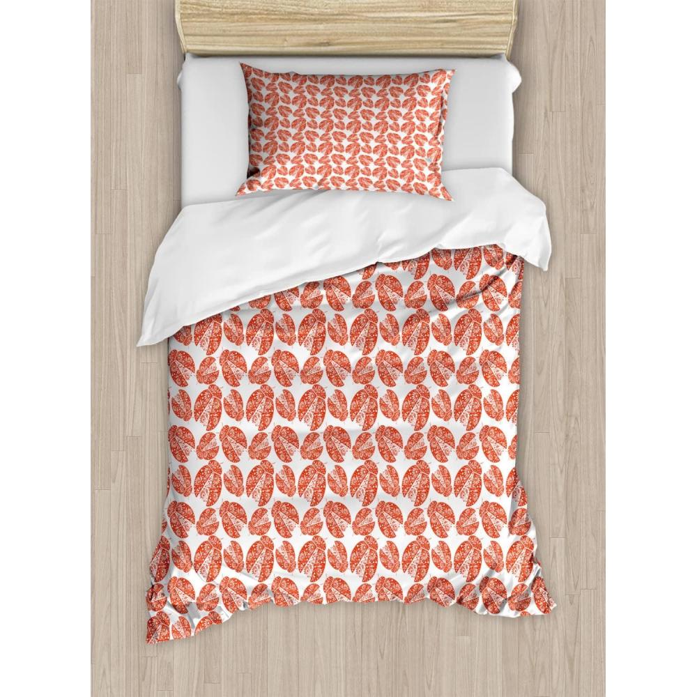 imageAmbesonne Dog Driver Duvet Cover Set Romantic Chihuahua with Balloon Rose Flower Valentines Love Date Celebration Decorative 3 Piece Bedding Set with 2 Pillow Shams King Size Red YellowVermilion White