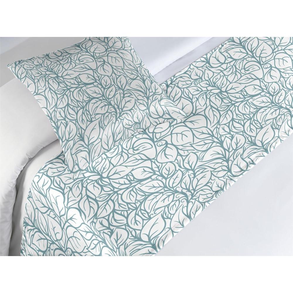 imageAmbesonne Floral Bed Runner Set Realistic Painting Print A Million Roses to My Love Valentines Day Decorative Bedding Scarf and 2 Pillow Shams for Hotels Homes King Pale Pink Dark Pink and EcruLaurel Green Coconut