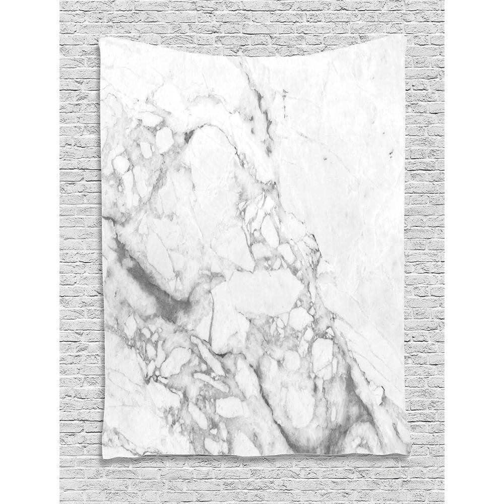 imageAmbesonne Forest Tapestry Mystic Dark Fog Atmosphere Deep in The Forest Woodland Nobody Silence Image Wide Wall Hanging for Bedroom Living Room Dorm 60 X 40 Brown Orange GreenWhite Grey